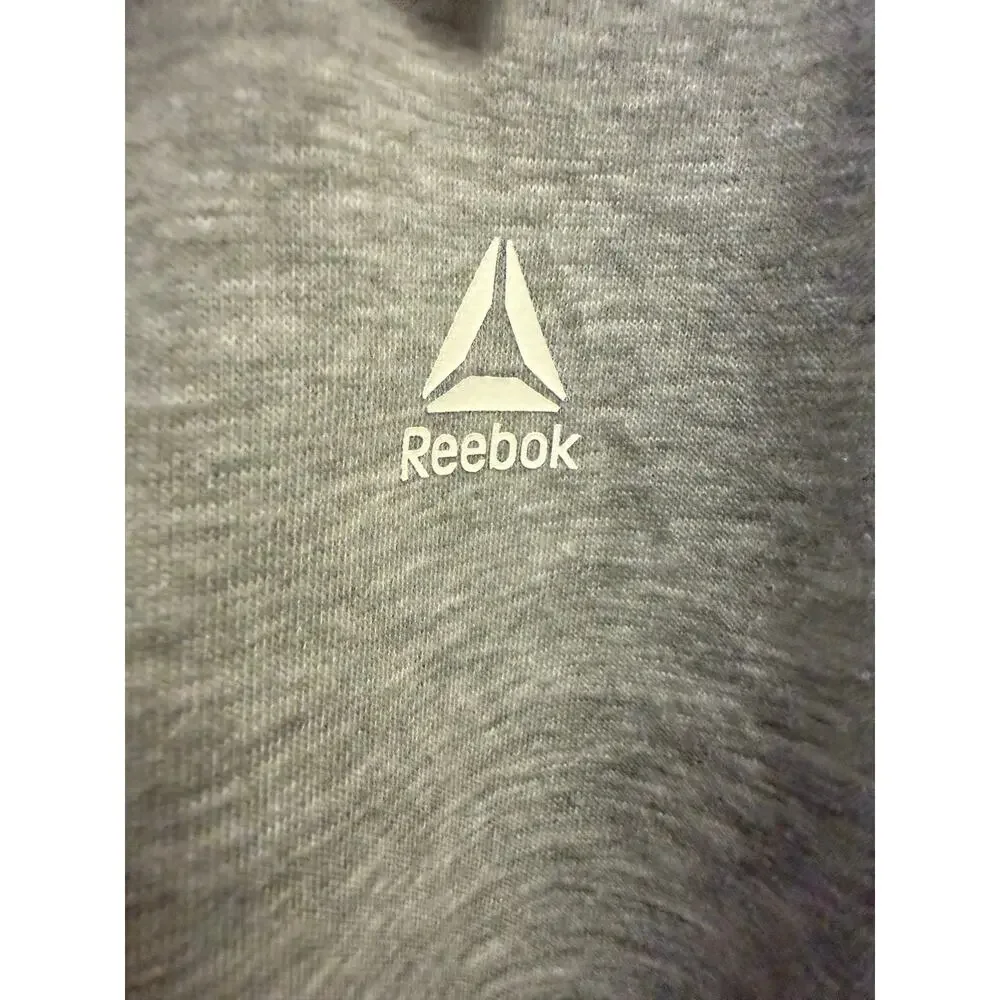 reebok womens plus size xxl gray collared pullover